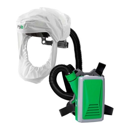 Gvs-Rpb RPB T200, Head Harness, Tychem 2000 Face Seal Hood, HX5 Backpack PAPR 17-0036